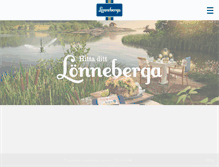 Tablet Screenshot of lonnebergaskinka.se